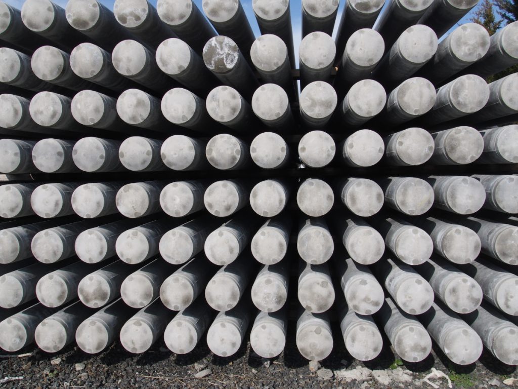 GO！ GO！ エレクトリシャン 小トリップ・シリーズ /番外編・No.4旅先で思いがけず《電柱の揺り籠》に遭遇するの巻 東北電力の関連会社・東北ポールを知ってますか？  ～福島県白河市・新白河駅そば～ | 電気仕掛けの記憶旅 電化の跡地発掘散歩